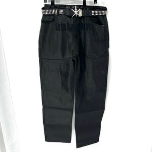 Unknown NWT coated denim jeans men’s 36
